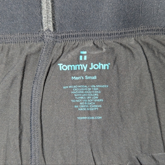 Tommy John Second Skin Pajama Pant Grey Men's Small - Picture 5 of 7